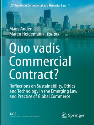 cover image of Quo vadis Commercial Contract?